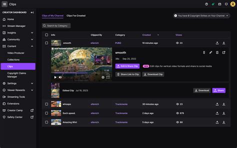 How to Use Create, Edit, and Share Clips .